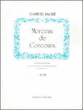 MORCEAU DE CONCOURS FLUTE SOLO cover